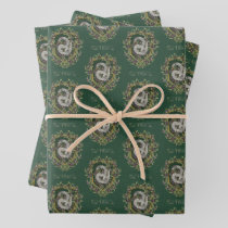 HARRY POTTER™ | SLYTHERIN™ Crest Wrapping Paper Sheets