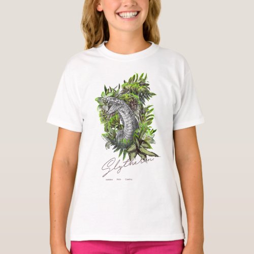 HARRY POTTER SLYTHERIN  Floral Graphic T_Shirt
