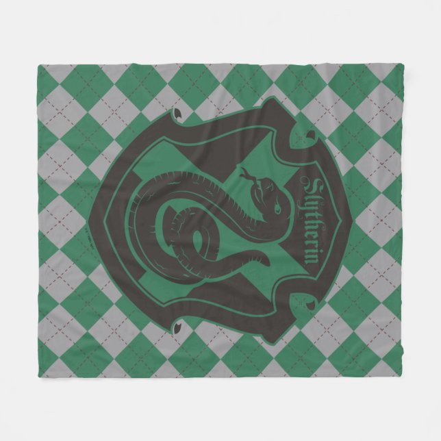 Slytherin Knitted Blanket Harry Potter Soft Fleece Baby Blanket