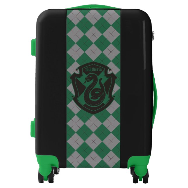 Harry Potter | Slytherin House Pride Crest Luggage (Front)