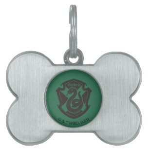 Harry Potter Slytherin House Pride Crest Pet ID Tag