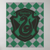 Harry Potter, Slytherin Snake Icon Water Bottle, Zazzle