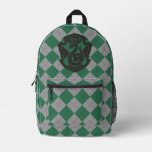 Harry Potter | Slytherin House Pride Crest Printed Backpack
