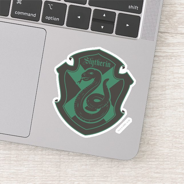 Harry Potter | Slytherin House Pride Crest Sticker (Detail)