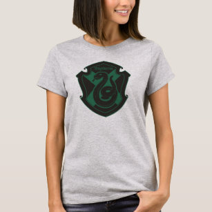 Harry Potter   Slytherin House Pride Crest T-Shirt