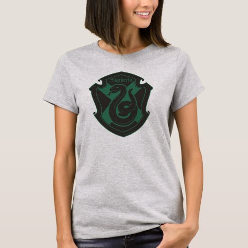 Harry Potter  Slytherin House Pride Crest T_Shirt