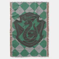 Harry Potter Slytherin Vintage Style Sherpa Fleece Blanket Gifts