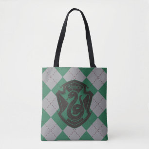 Harry Potter Slytherin House Pride Crest Tote Bag