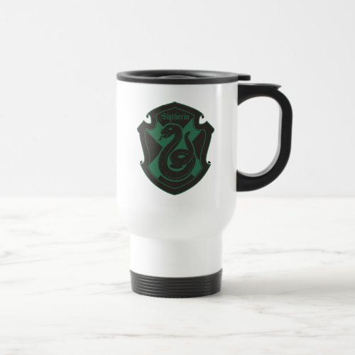 Harry Potter  Slytherin House Pride Crest Travel Mug