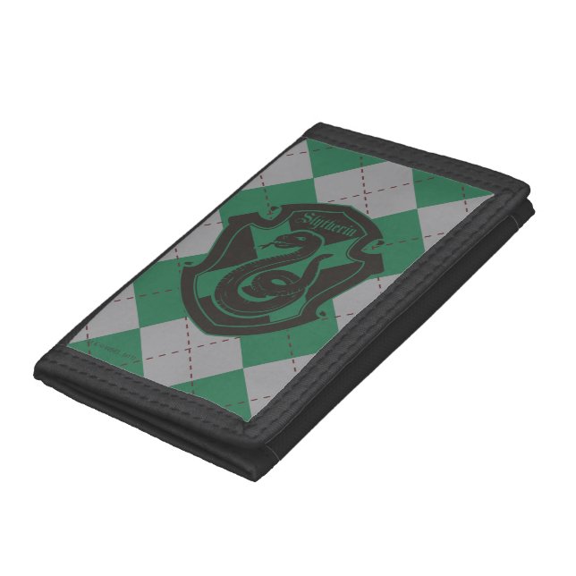 Harry Potter | Slytherin House Pride Crest Tri-fold Wallet (Bottom)
