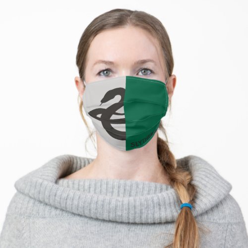 Harry Potter  Slytherin House Pride Graphic Adult Cloth Face Mask