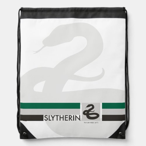 Harry Potter  Slytherin House Pride Graphic Drawstring Bag