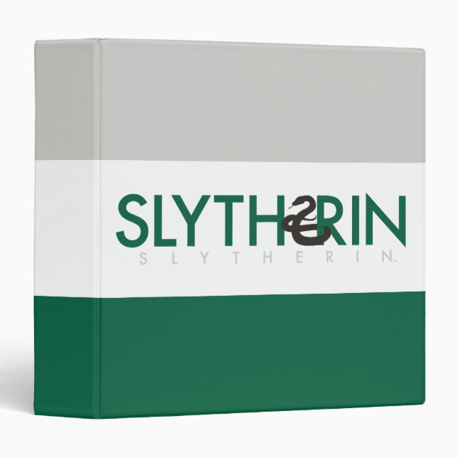 Harry Potter | Slytherin House Pride Logo Binder (Front/Spine)