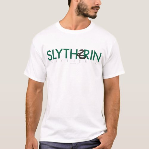 Harry Potter  Slytherin House Pride Logo T_Shirt