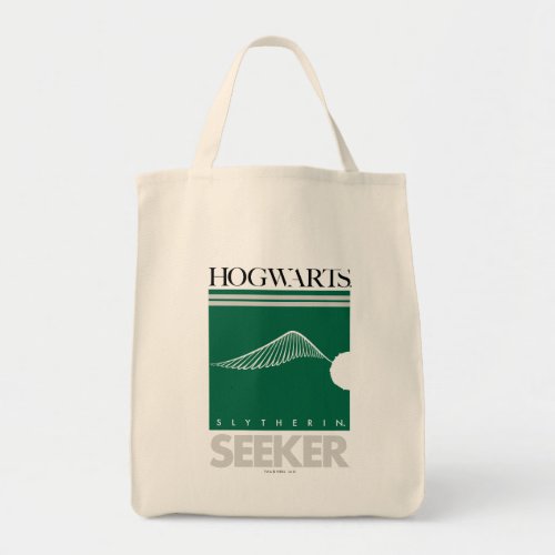 Harry Potter  SLYTHERIN House Quidditch Seeker Tote Bag