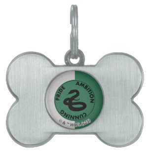 Harry Potter SLYTHERIN™ House Traits Graphic Pet ID Tag