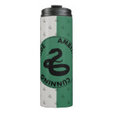 Harry Potter, Slytherin Snake Icon Water Bottle, Zazzle