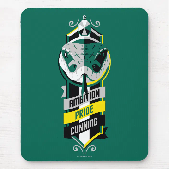 Mouse Pad Harry Potter Haus Slytherin Mauspad 