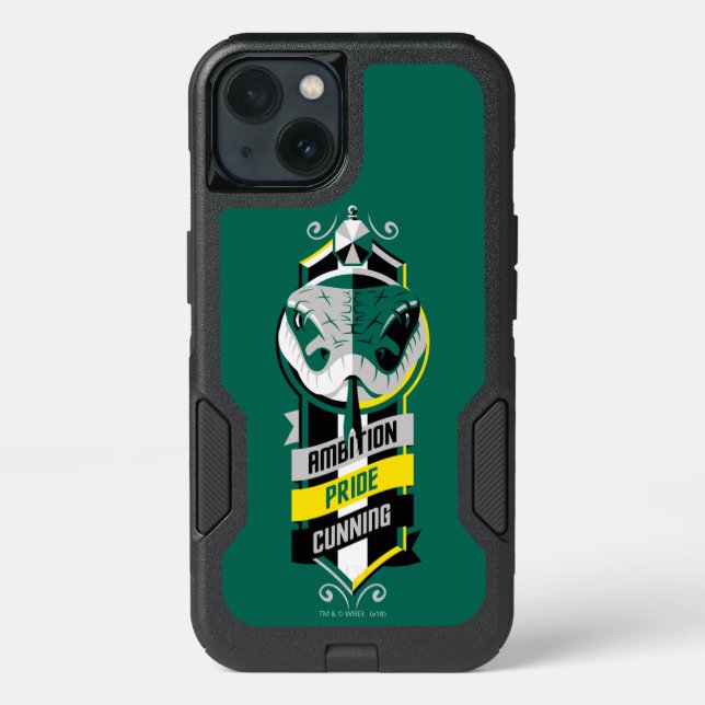 Harry Potter | SLYTHERIN™ House Traits Sigil Otterbox iPhone Case (Back)