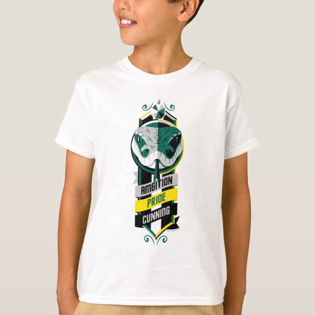 Harry Potter | SLYTHERIN™ House Traits Sigil T-Shirt (Front)