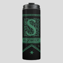 Harry Potter | Slytherin Monogram Banner Thermal Tumbler