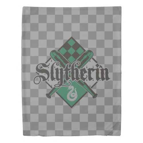 Harry Potter  Slytherin QUIDDITCHâ Crest Duvet Cover