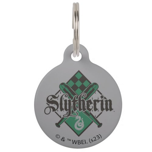 Harry Potter  Slytherin QUIDDITCHâ Crest Pet ID Tag