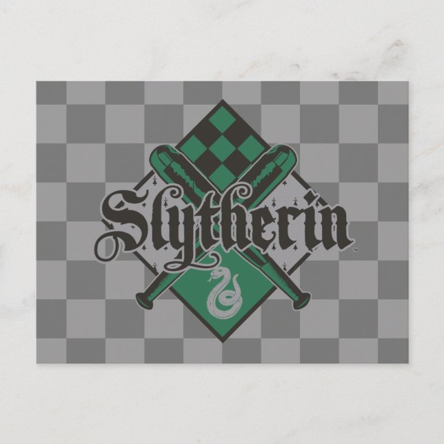 Harry Potter | Slytherin QUIDDITCH™ Crest Postcard (Front)