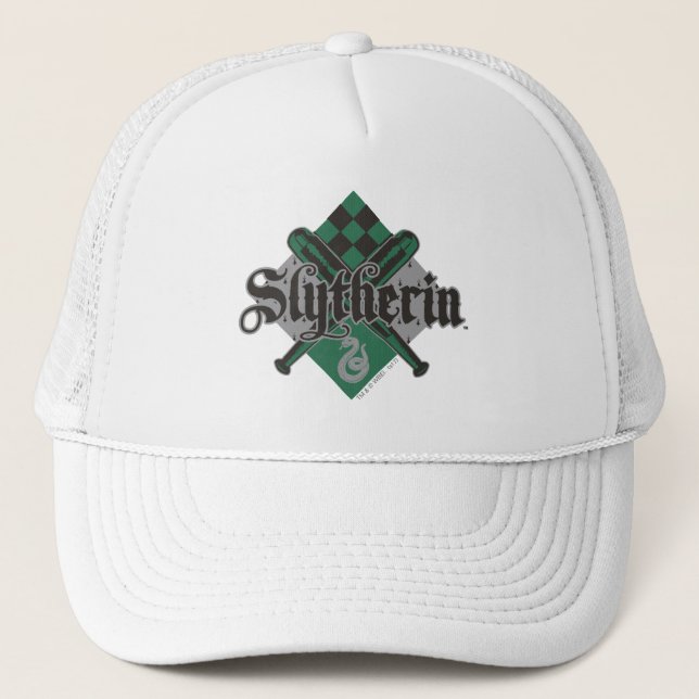 Harry Potter | Slytherin QUIDDITCH™ Crest Trucker Hat (Front)