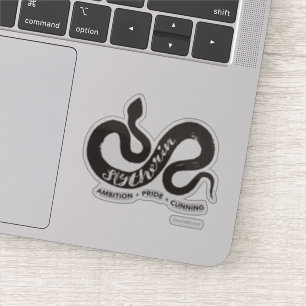Harry Potter   SLYTHERIN™ Silhouette Typography Sticker