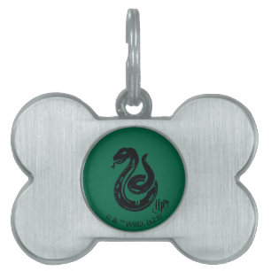 Harry Potter   Slytherin Snake Icon Pet ID Tag