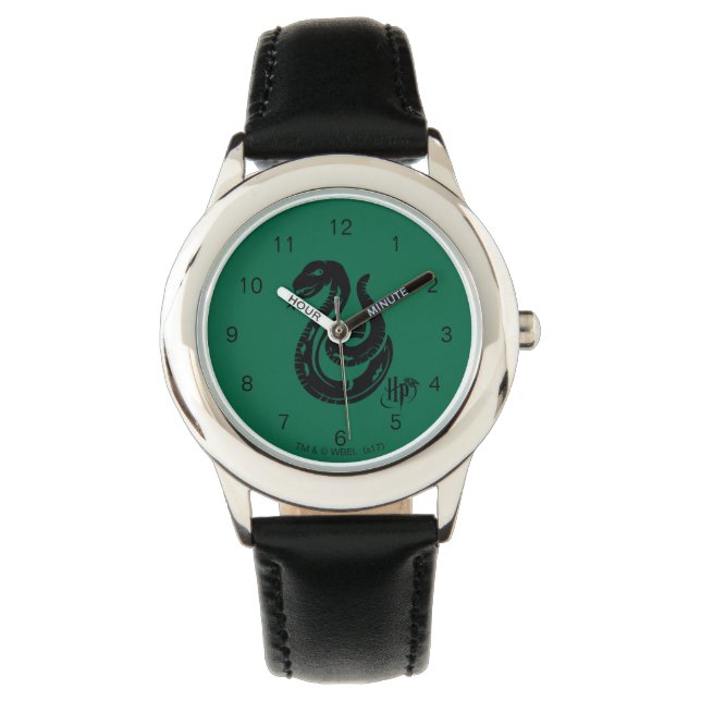 Harry Potter | Slytherin Snake Icon Watch (Front)