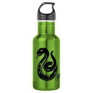 Harry Potter   Slytherin Snake Icon Water Bottle