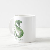 Harry Potter | SLYTHERIN™ Snake Watercolor Coffee Mug (Front Left)