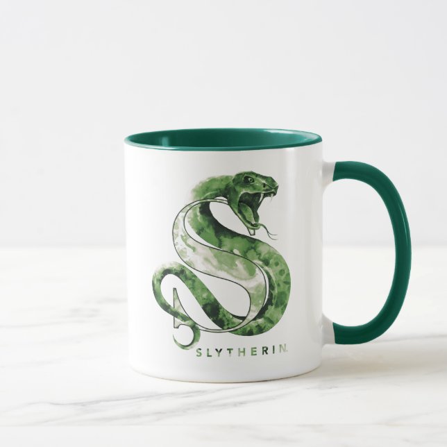 Harry Potter | SLYTHERIN™ Snake Watercolor Mug (Right)