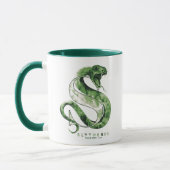 Harry Potter | SLYTHERIN™ Snake Watercolor Mug (Left)