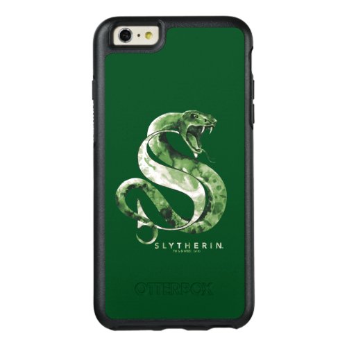 Harry Potter  SLYTHERIN Snake Watercolor OtterBox iPhone 66s Plus Case