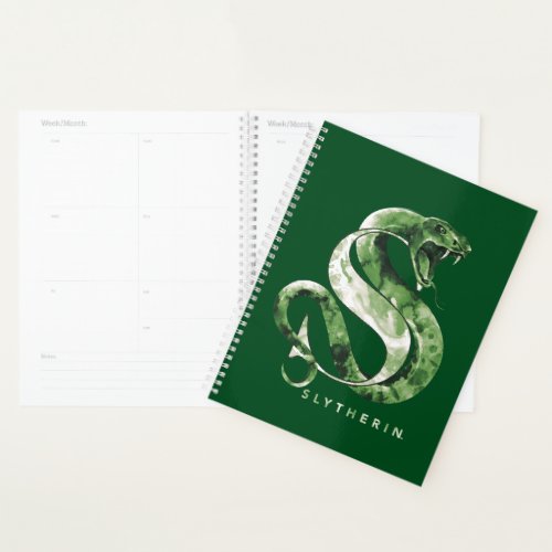 Harry Potter  SLYTHERIN Snake Watercolor Planner