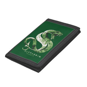 Harry Potter SLYTHERIN™ Snake Watercolor Tri-fold Wallet