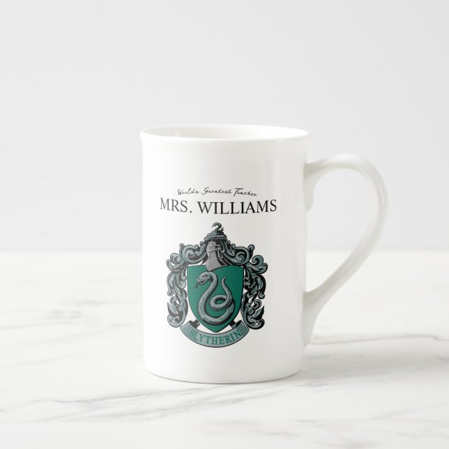 Harry Potter | Slytherin Teacher Personalized Bone China Mug (Right)