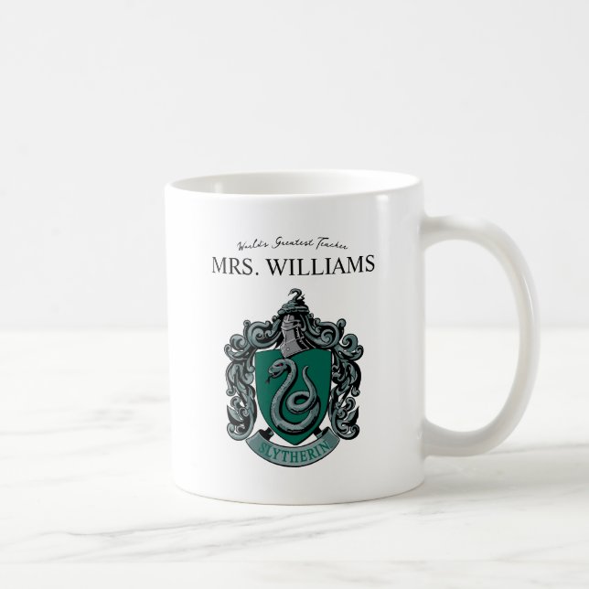 Harry Potter | Slytherin Teacher Personalized Coffee Mug (Right)