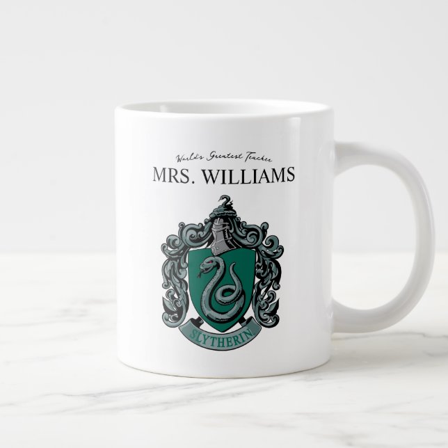 Harry Potter | Slytherin Teacher Personalized Giant Coffee Mug (Right)