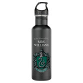 Harry Potter, Slytherin Teacher Personalized Water Bottle