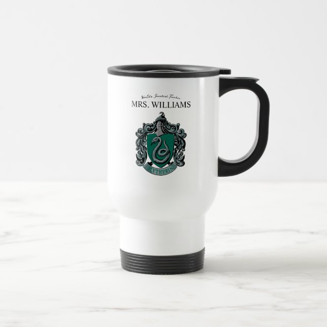 Harry Potter | Slytherin Teacher Personalized Travel Mug (Right)