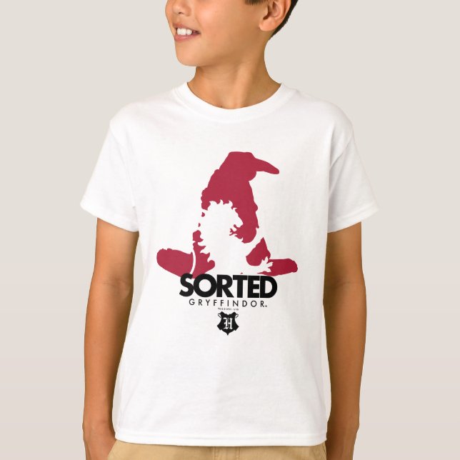 Harry Potter | Sorted Into GRYFFINDOR™ House T-Shirt (Front)