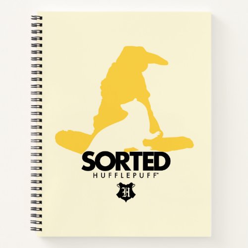 Harry Potter  Sorted Into HUFFLEPUFF House Notebook