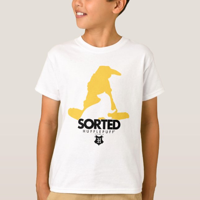 Harry Potter | Sorted Into HUFFLEPUFF™ House T-Shirt (Front)
