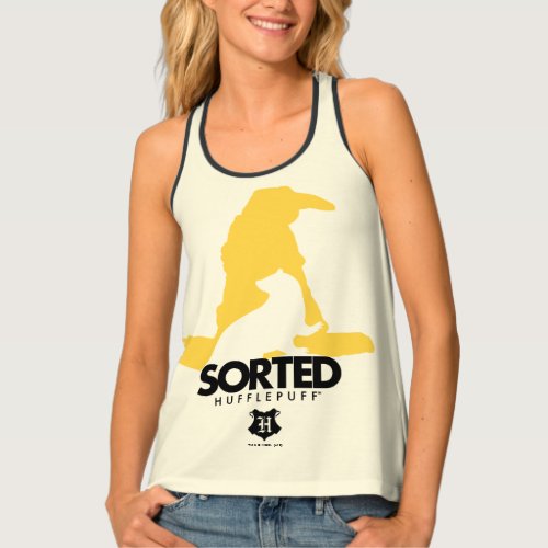 Harry Potter  Sorted Into HUFFLEPUFF House Tank Top
