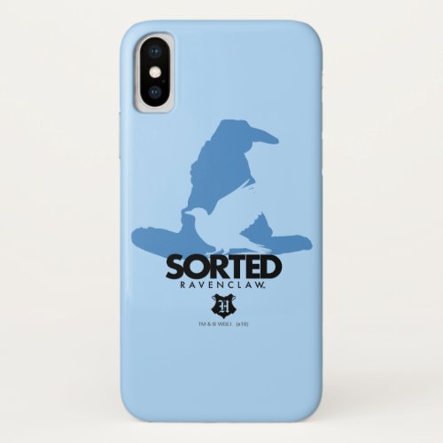 Harry Potter  Sorted Into RAVENCLAWâ House iPhone X Case