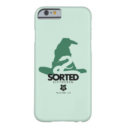 Harry Potter  Sorted Into SLYTHERIN House Barely There iPhone 6 Case